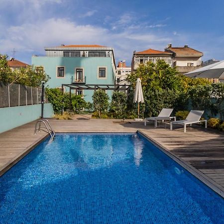 Central Studio W/ Pool, Ac & Patio By Lovelystay Porto Buitenkant foto