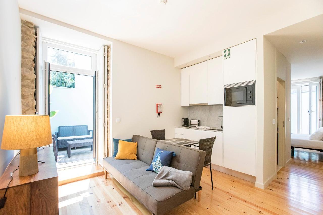 Central Studio W/ Pool, Ac & Patio By Lovelystay Porto Buitenkant foto