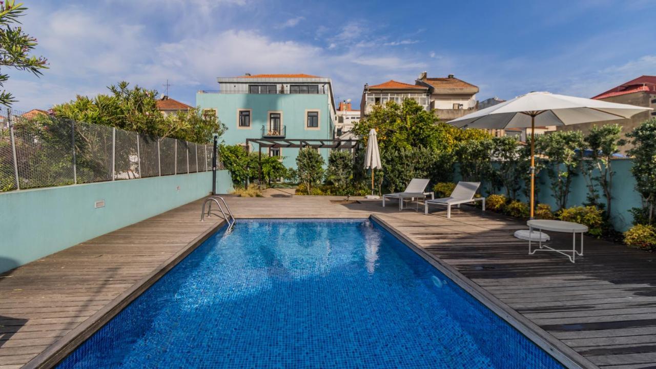 Central Studio W/ Pool, Ac & Patio By Lovelystay Porto Buitenkant foto
